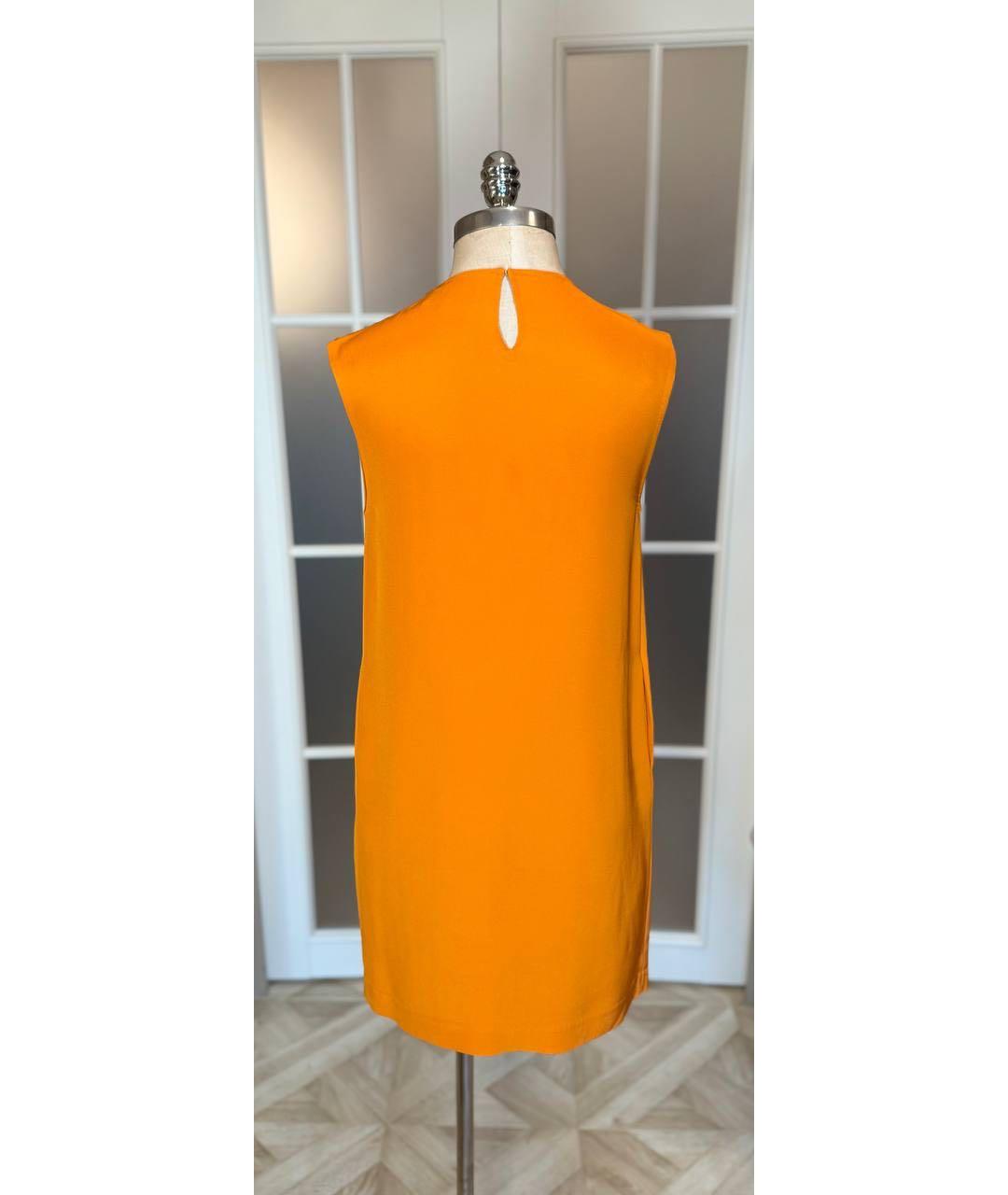 3.1 PHILLIP LIM Оранжевое коктейльное платье, фото 3