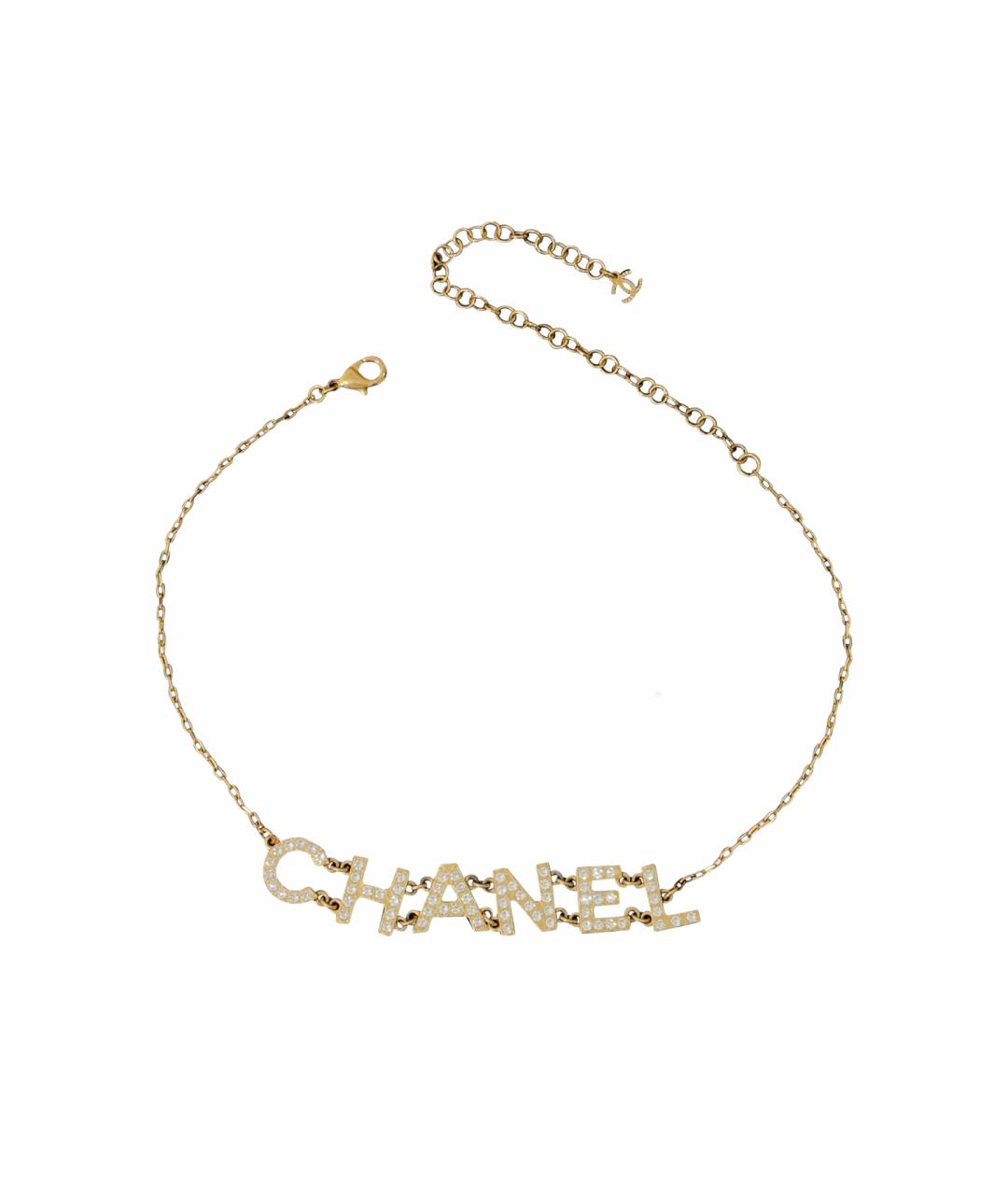 CHANEL Металлическое колье, фото 1