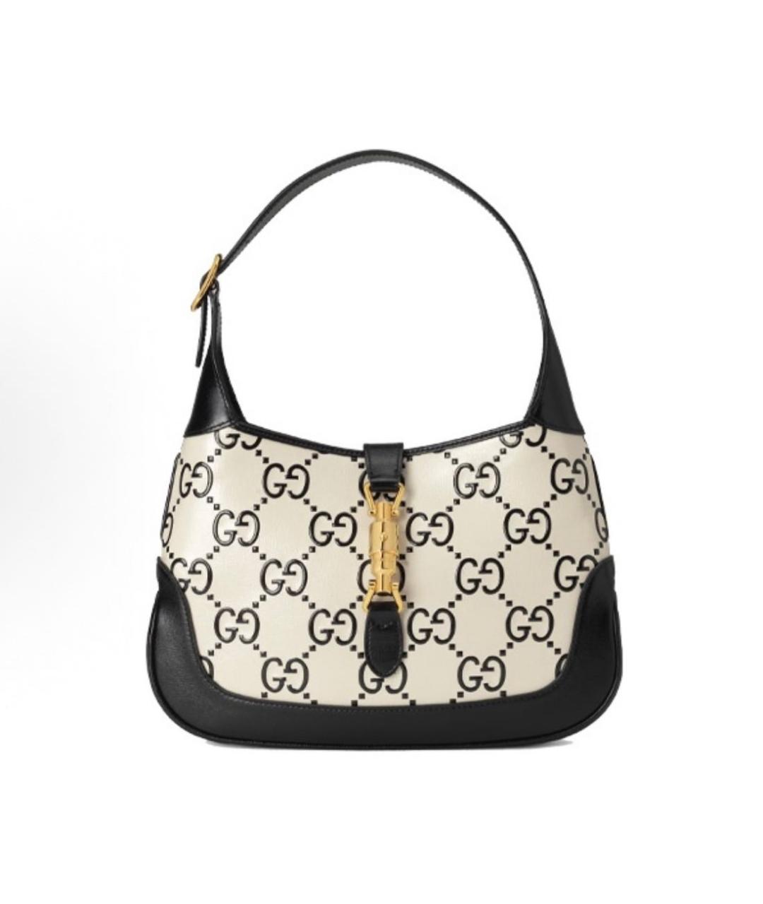 GUCCI Кожаная сумка с короткими ручками, фото 5