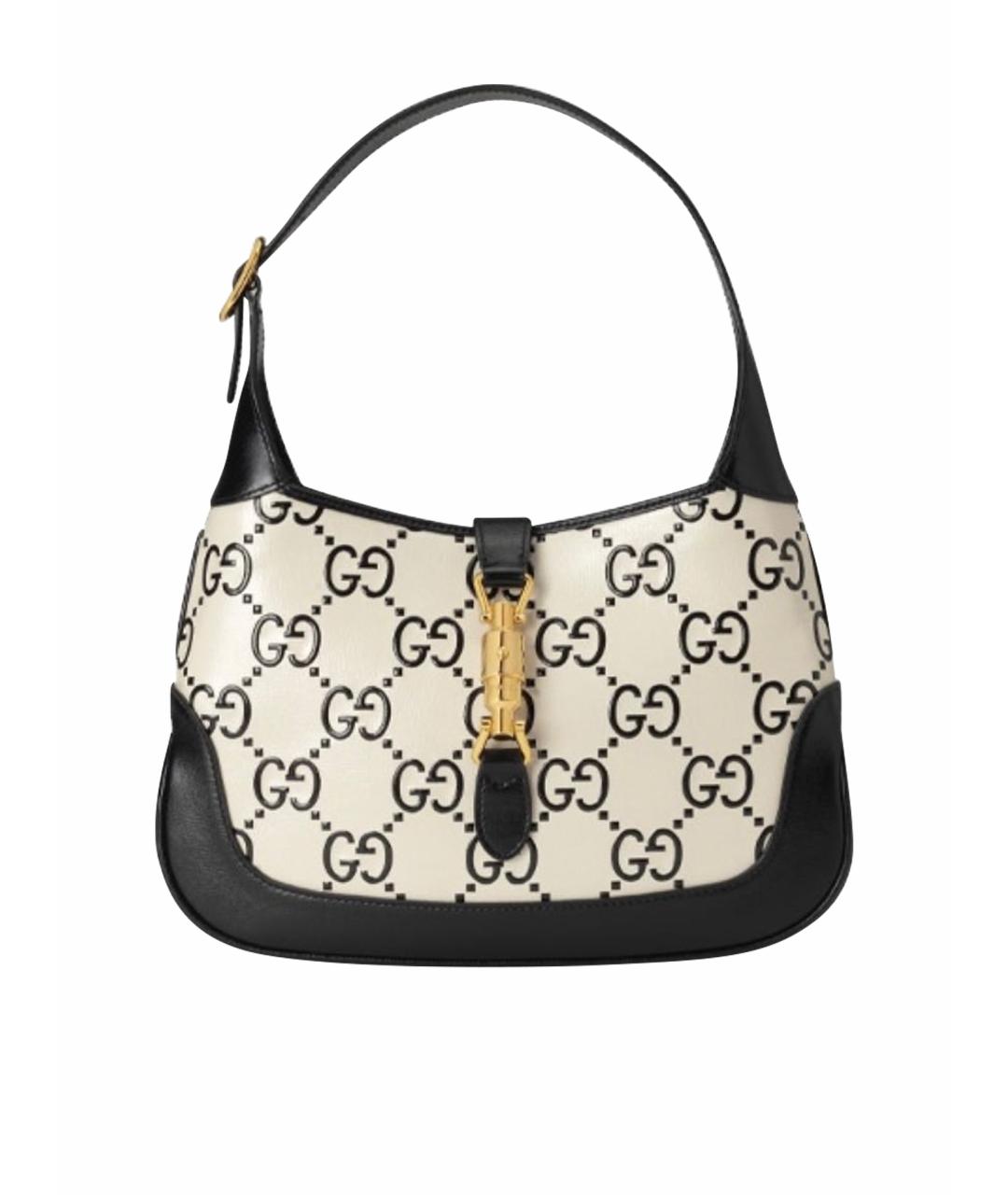 GUCCI Кожаная сумка с короткими ручками, фото 1
