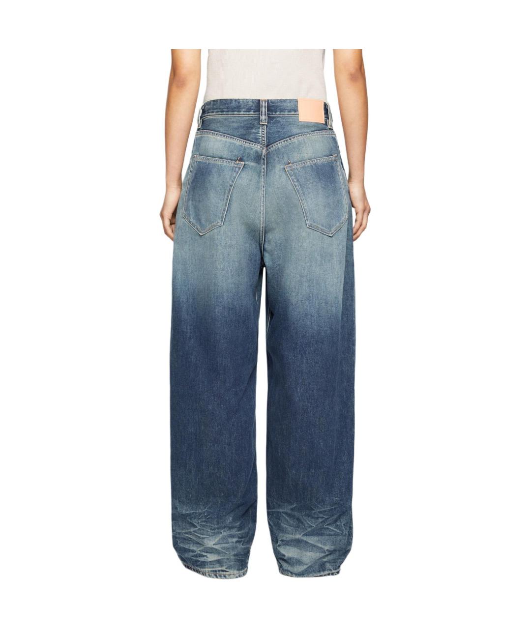 ACNE STUDIOS Синие прямые джинсы, фото 3