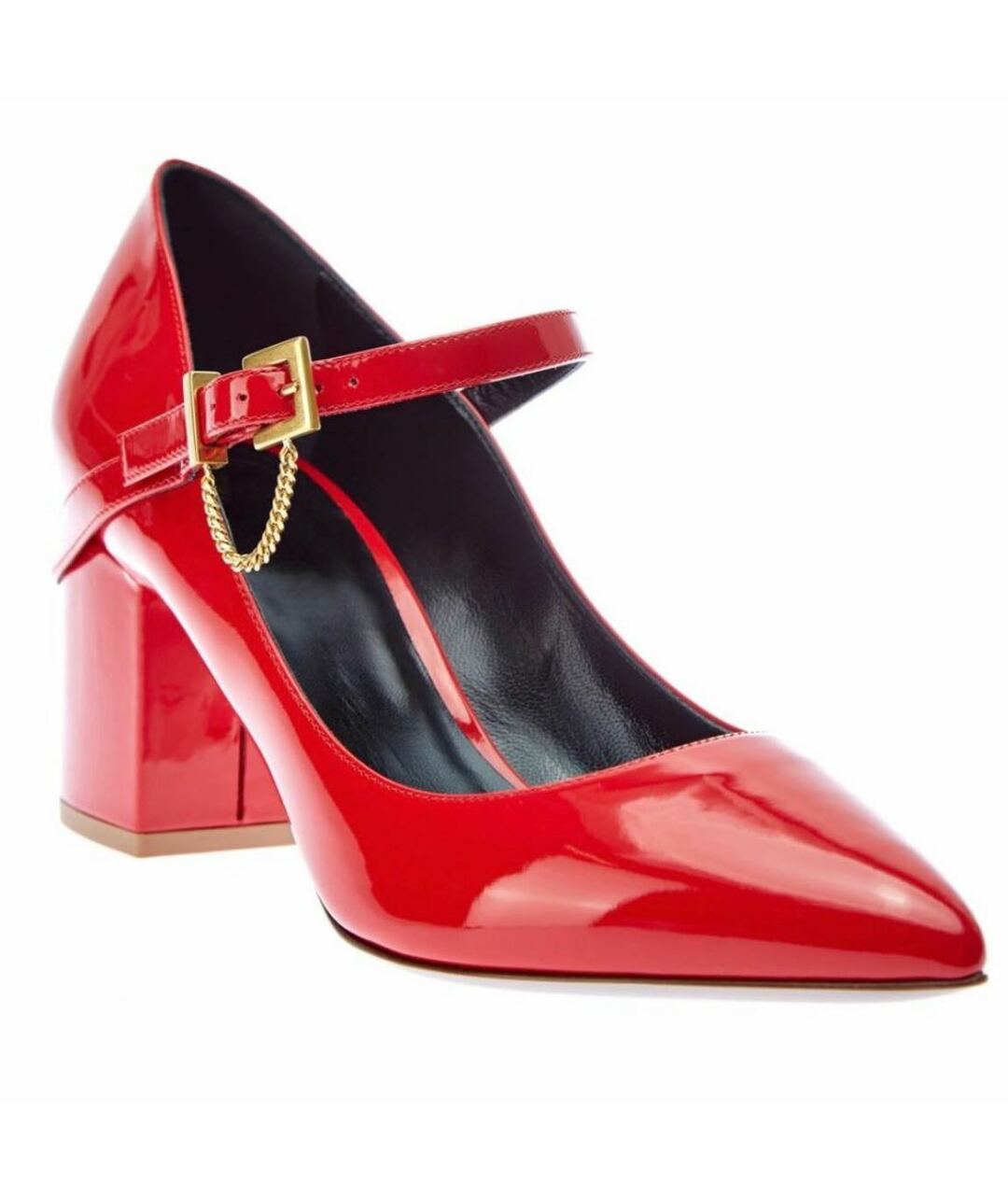 VALENTINO GARAVANI Красные туфли из лакированной кожи, фото 3