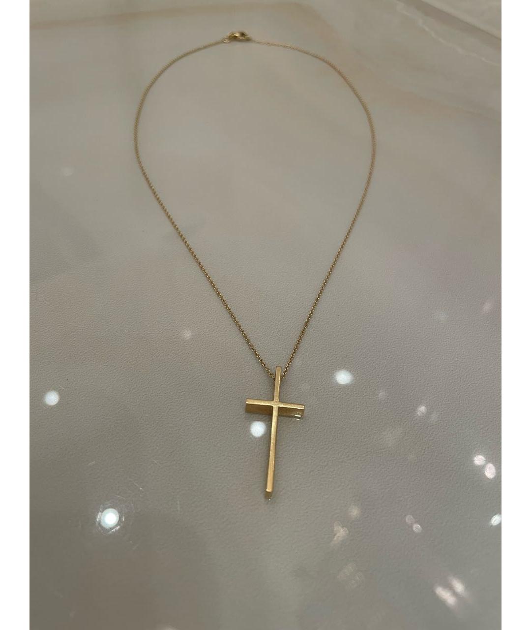 TIFFANY&CO Золотая цепочка из желтого золота, фото 8