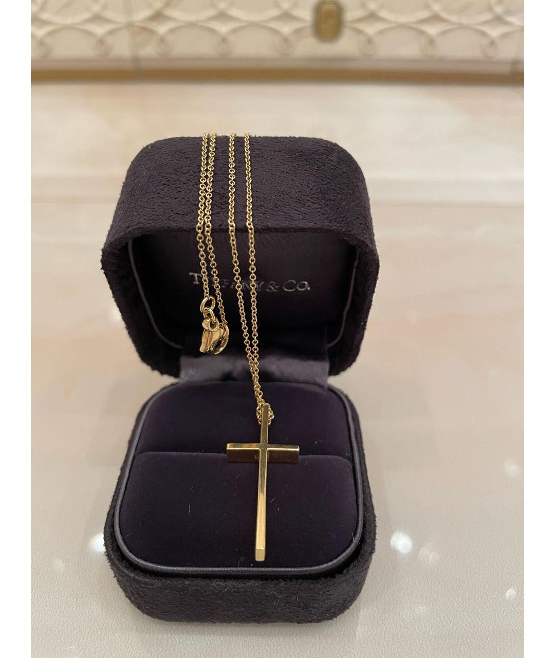 TIFFANY&CO Золотая цепочка из желтого золота, фото 5