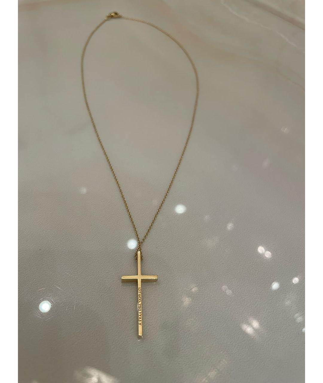 TIFFANY&CO Золотая цепочка из желтого золота, фото 3