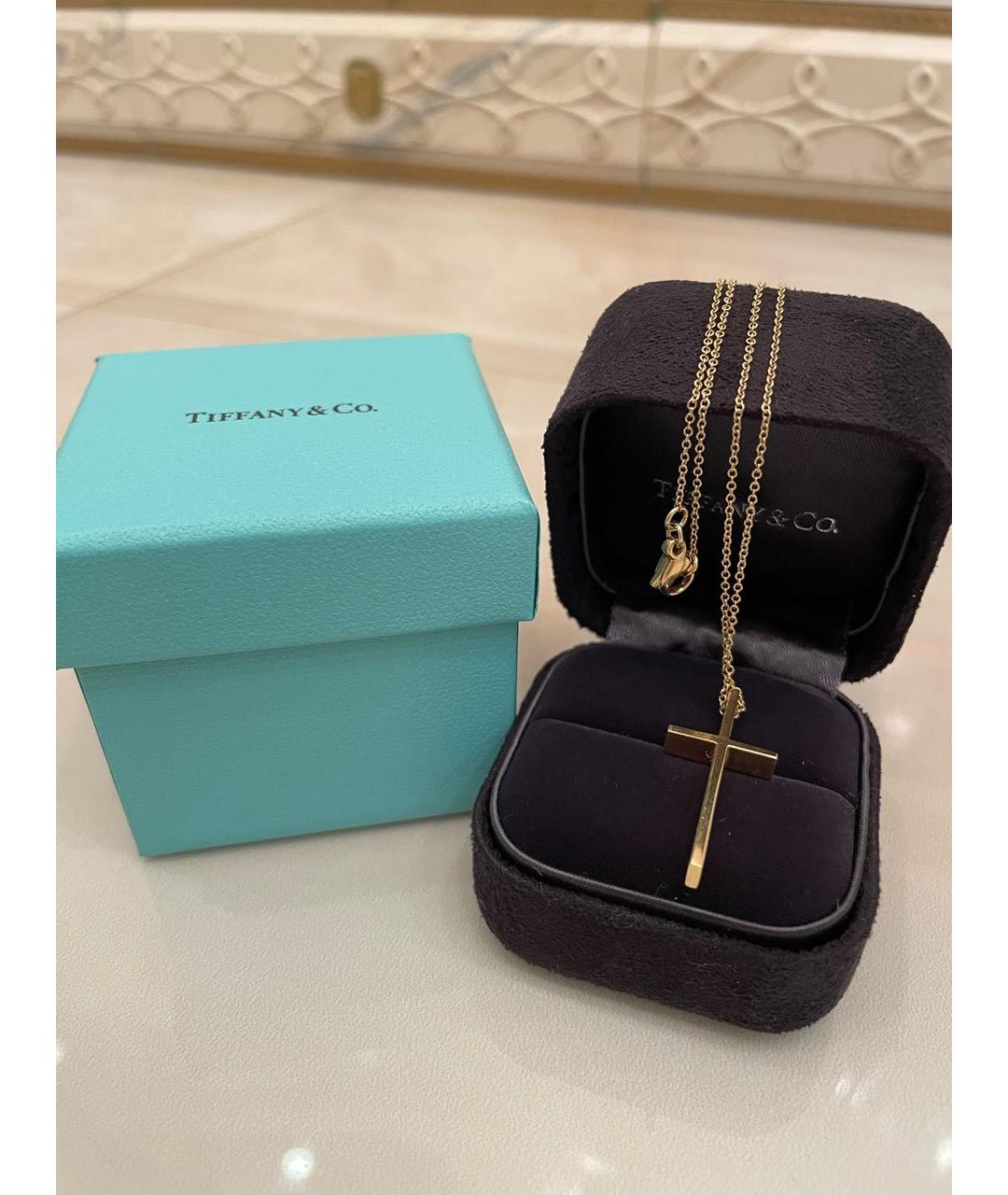 TIFFANY&CO Золотая цепочка из желтого золота, фото 2