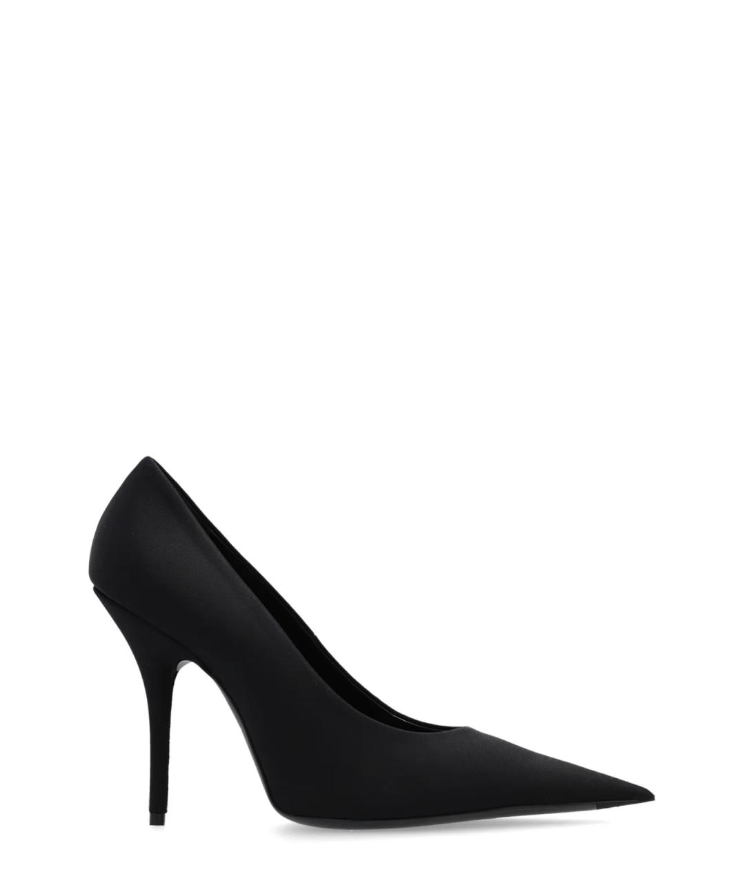 BALENCIAGA Черные синтетические туфли, фото 2