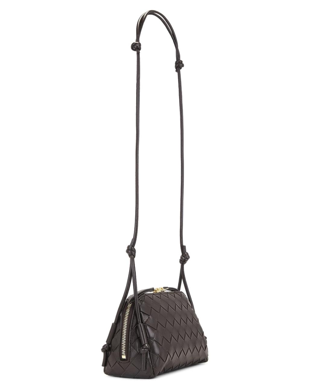 BOTTEGA VENETA Коричневая сумка через плечо, фото 3