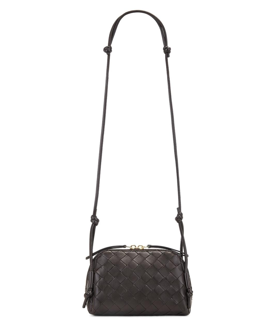 BOTTEGA VENETA Коричневая сумка через плечо, фото 2