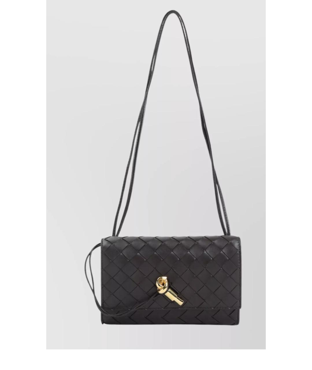BOTTEGA VENETA Коричневая сумка через плечо, фото 3