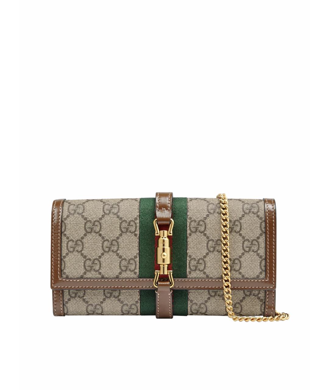 GUCCI Бежевый кошелек, фото 1
