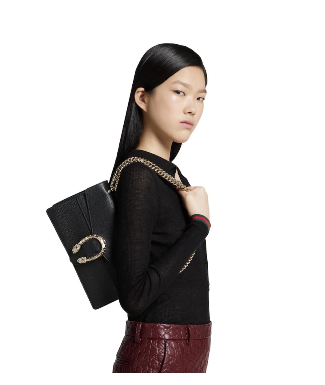 GUCCI Черная сумка через плечо, фото 3