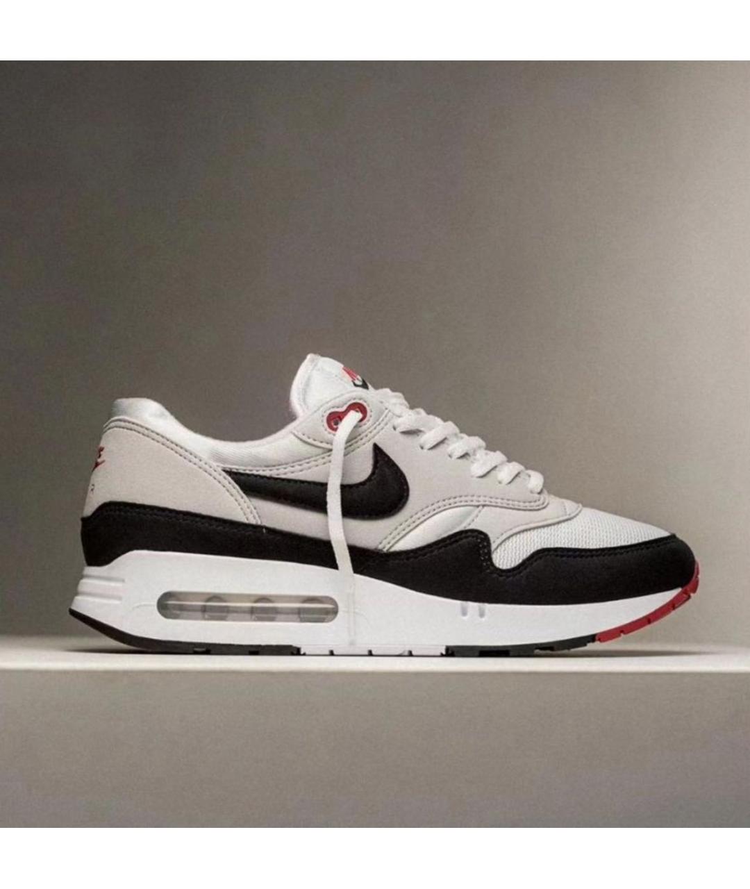 NIKE Серые кожаные низкие кроссовки / кеды, фото 7
