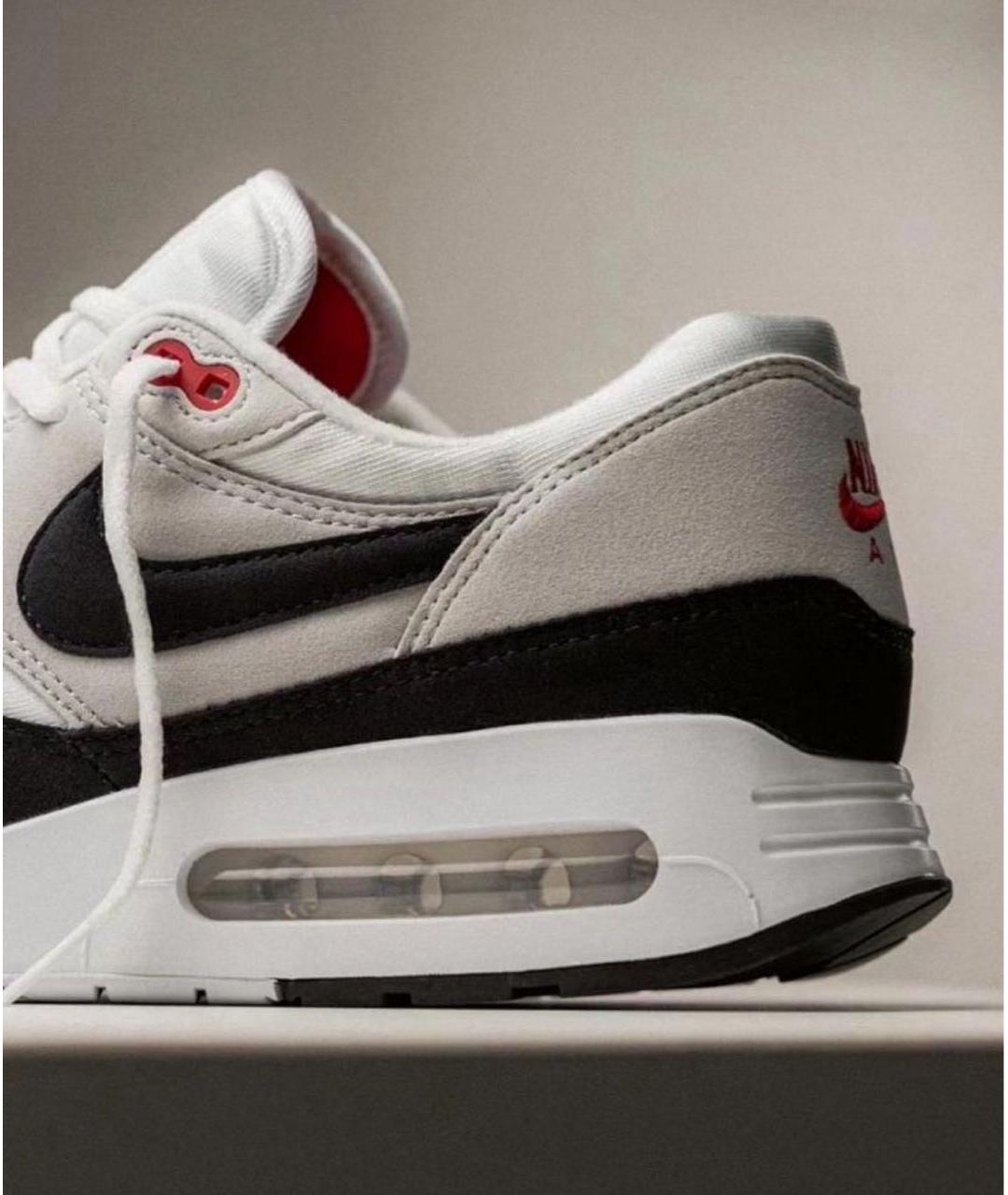 NIKE Серые кожаные низкие кроссовки / кеды, фото 6