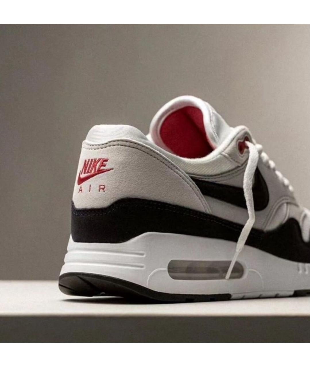 NIKE Серые кожаные низкие кроссовки / кеды, фото 5