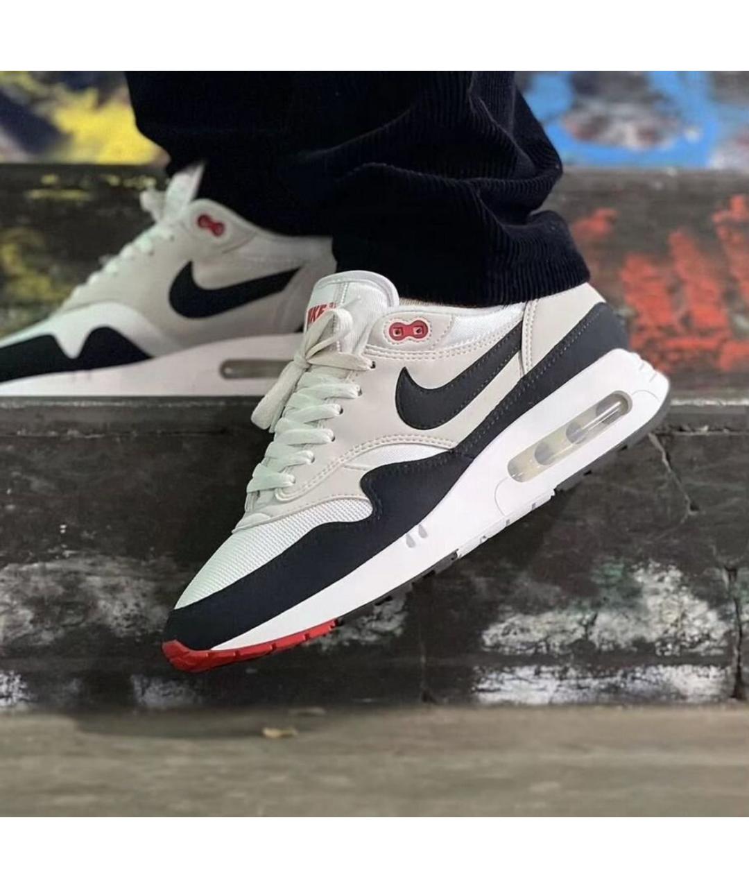 NIKE Серые кожаные низкие кроссовки / кеды, фото 8