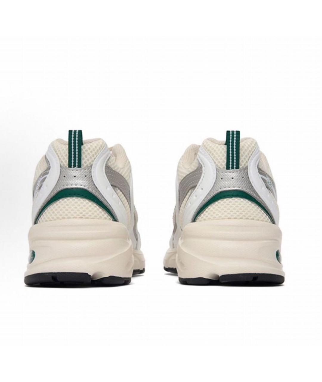 NEW BALANCE Бежевые текстильные низкие кроссовки / кеды, фото 4
