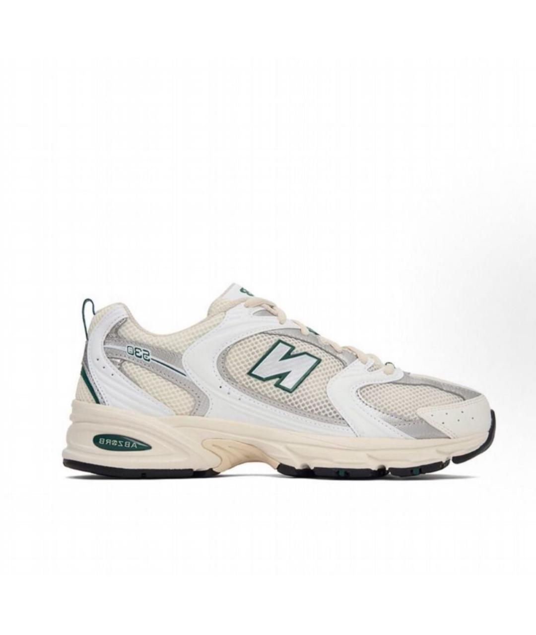 NEW BALANCE Бежевые текстильные низкие кроссовки / кеды, фото 9
