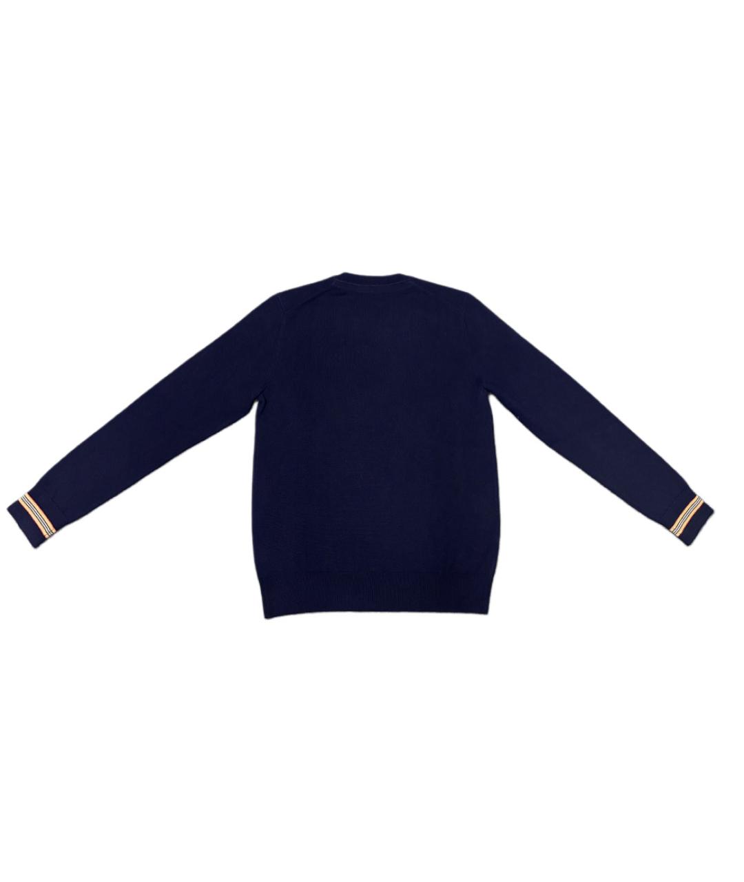 BURBERRY Темно-синий джемпер / свитер, фото 2