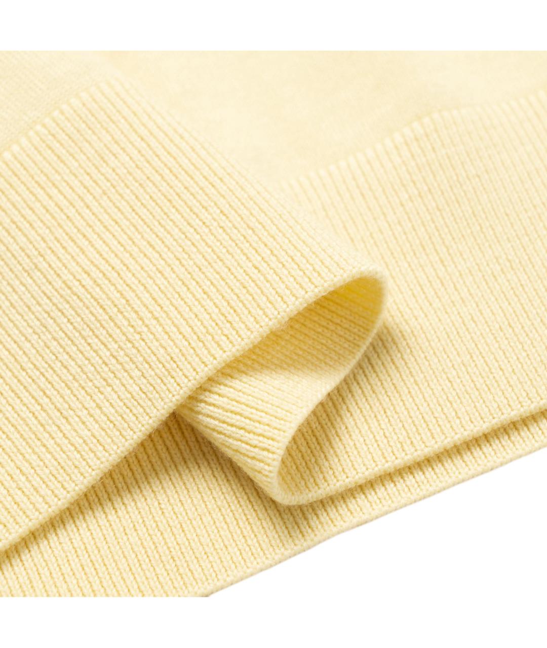 BURBERRY Желтый джемпер / свитер, фото 5