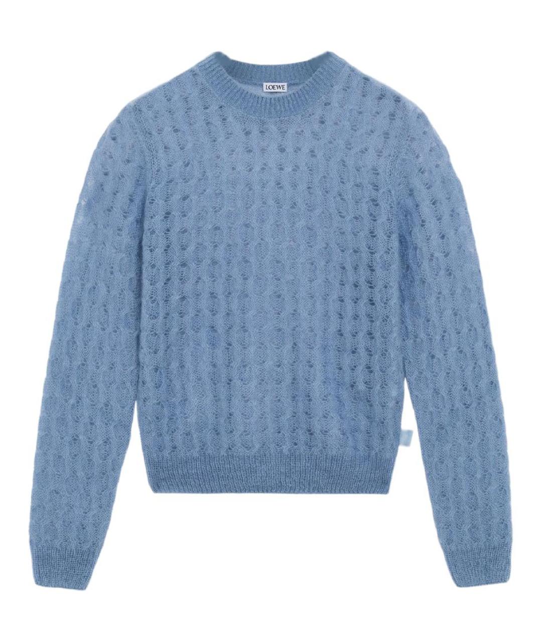 LOEWE Голубой джемпер / свитер, фото 1
