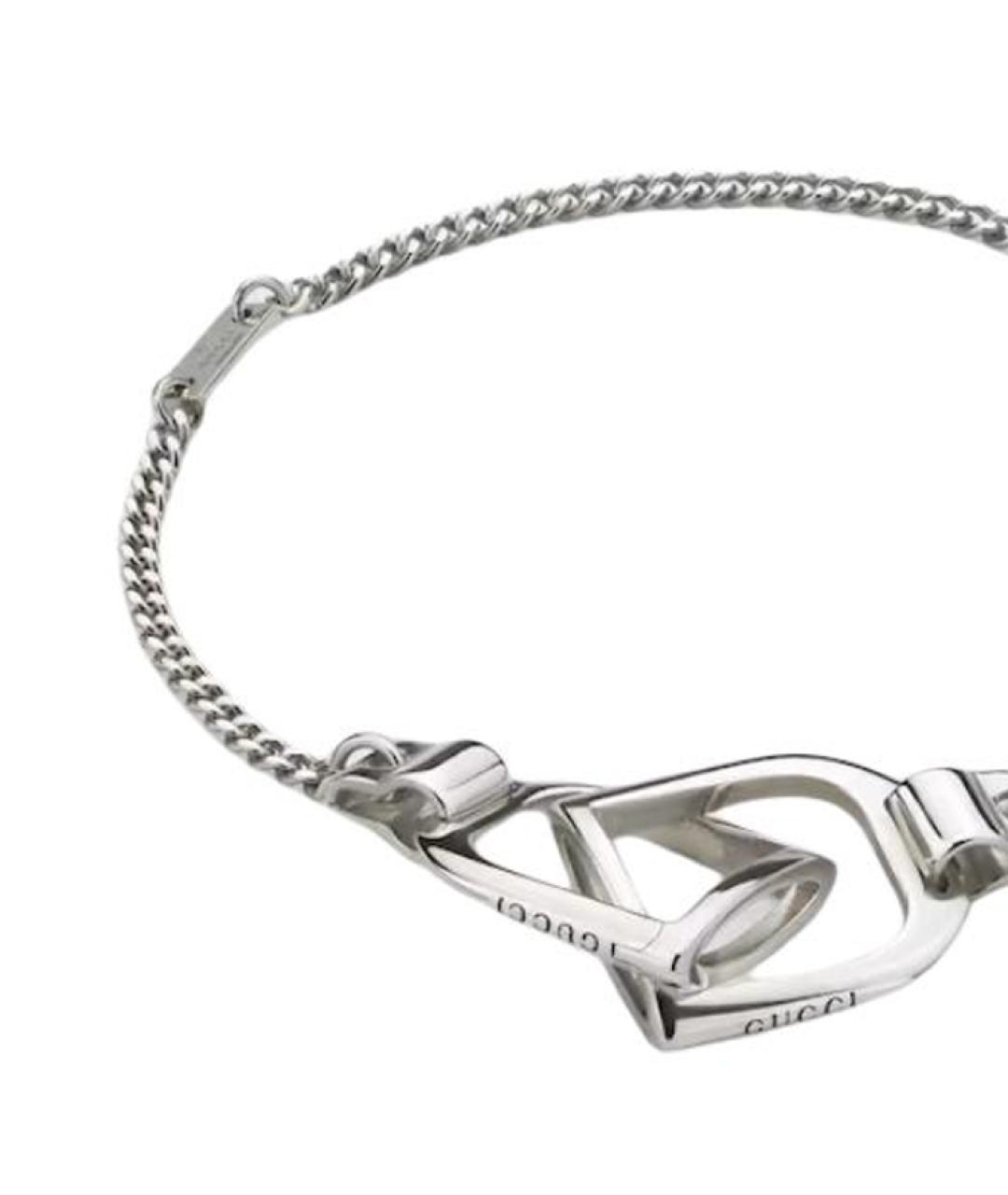 GUCCI Серебряный браслет, фото 3