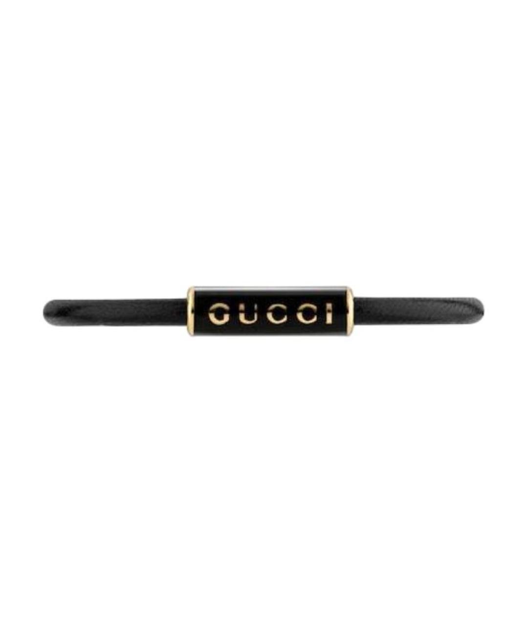 GUCCI Черный браслет, фото 2