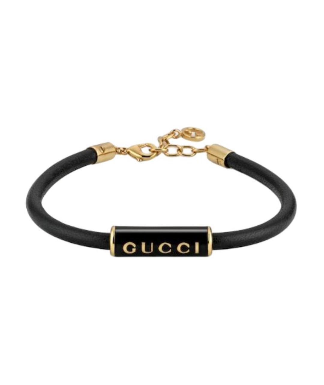 GUCCI Черный браслет, фото 1