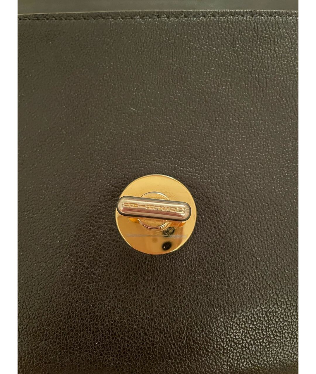 MOSCHINO Черная кожаная сумка тоут, фото 7