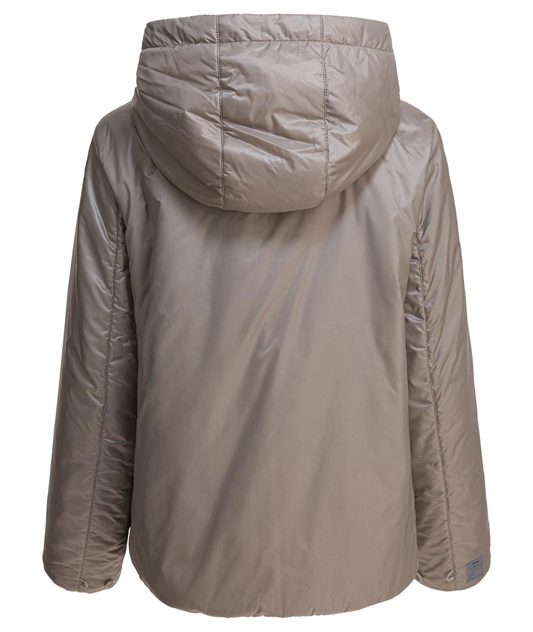 MAX MARA Бежевая полиэстеровая куртка, фото 2