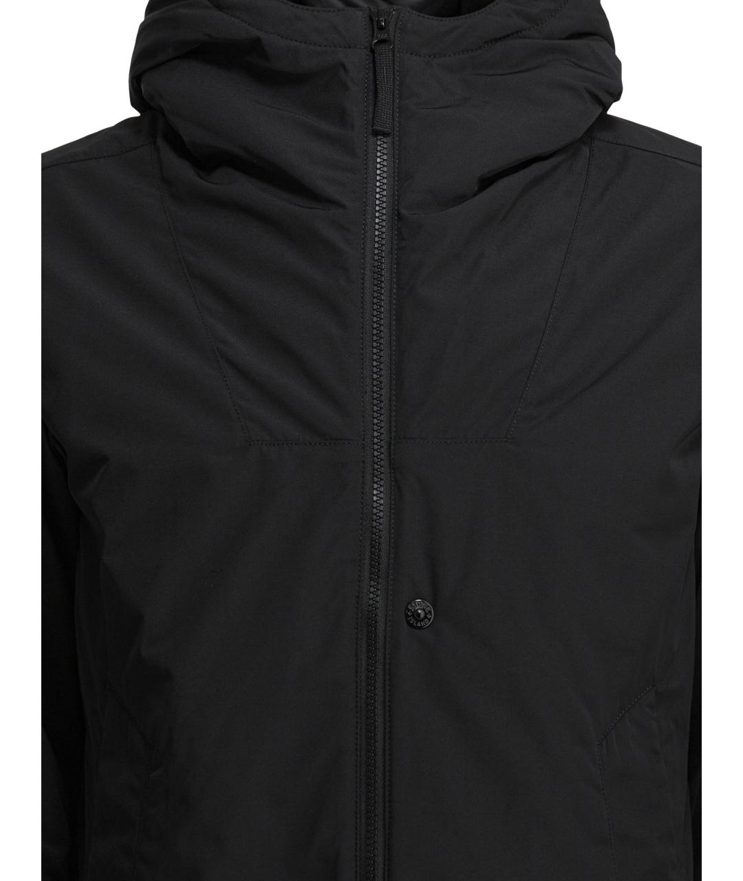 STONE ISLAND Черная полиэстеровая куртка, фото 3