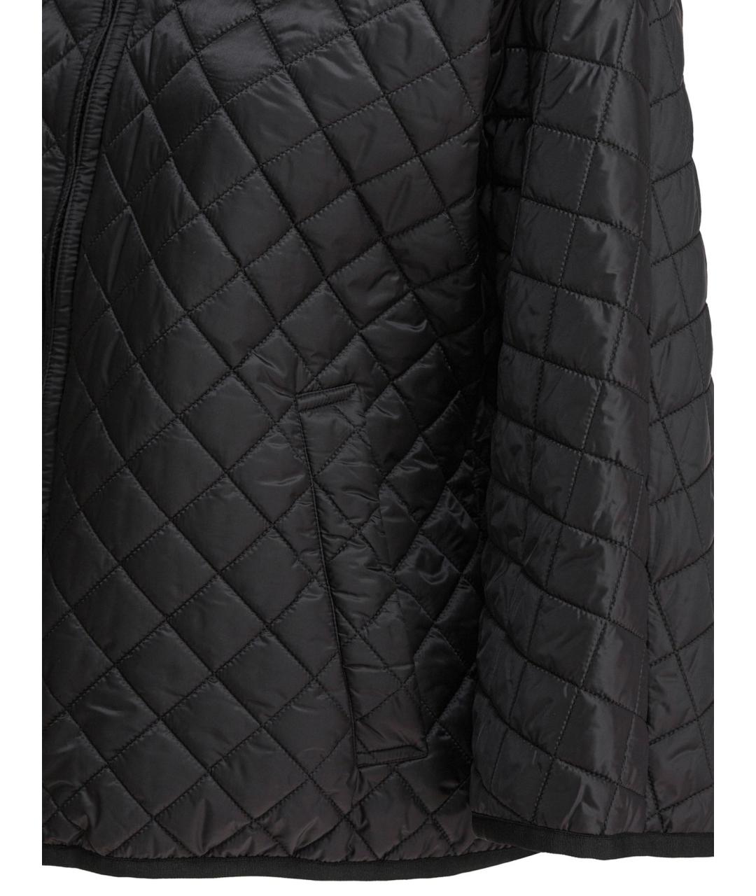 MAX MARA Черная полиэстеровая куртка, фото 4