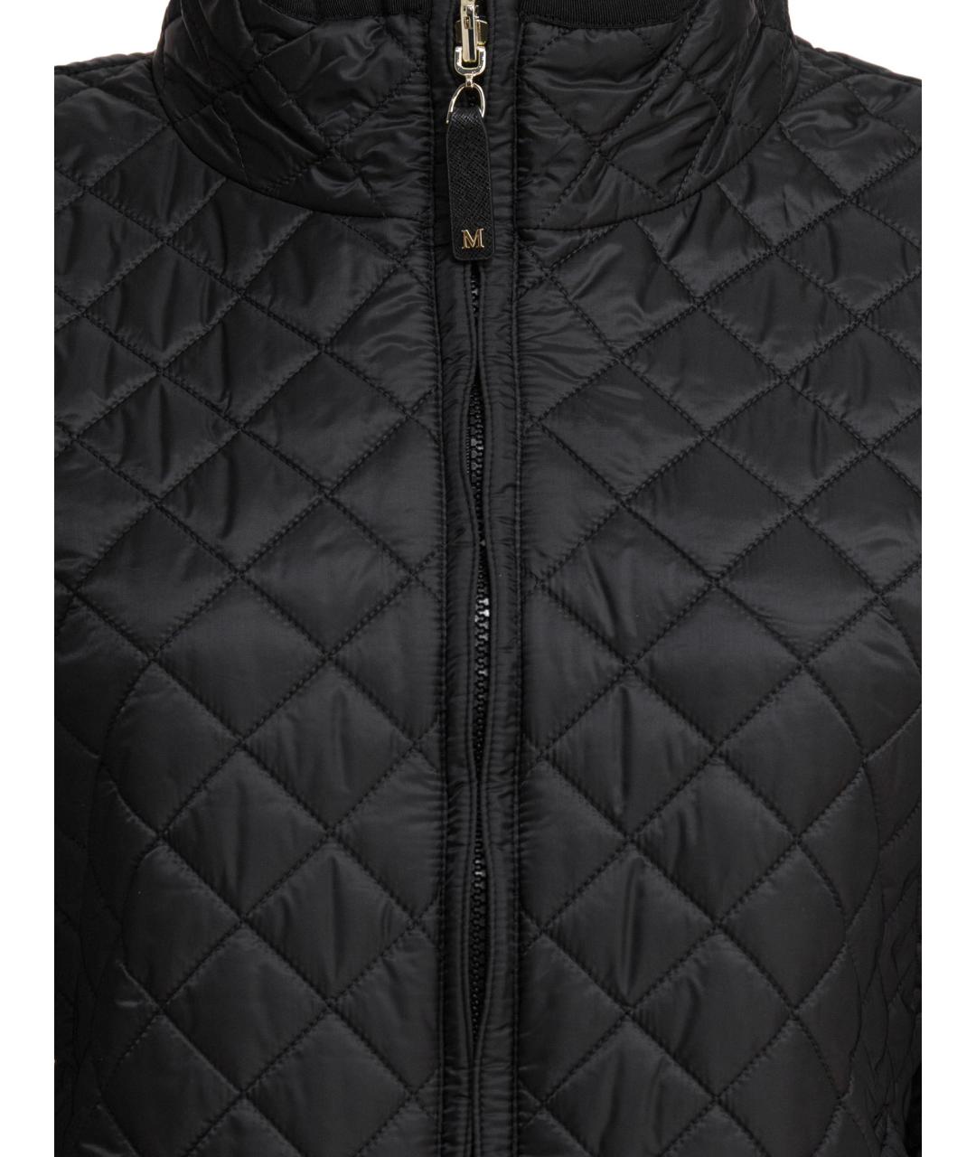 MAX MARA Черная полиэстеровая куртка, фото 3