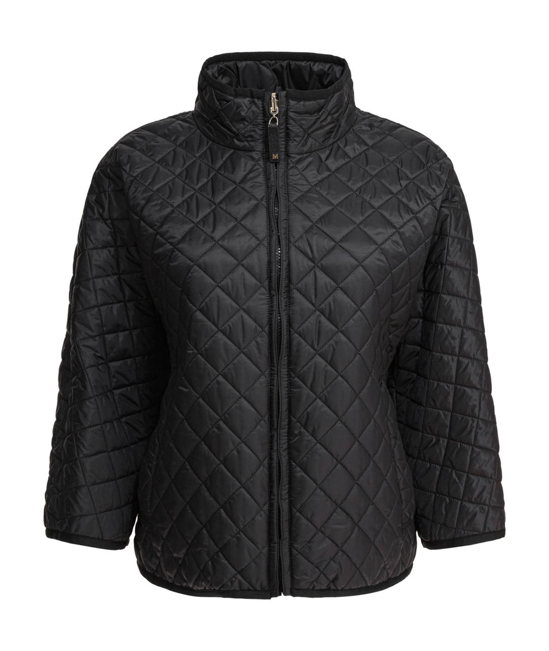 MAX MARA Черная полиэстеровая куртка, фото 1