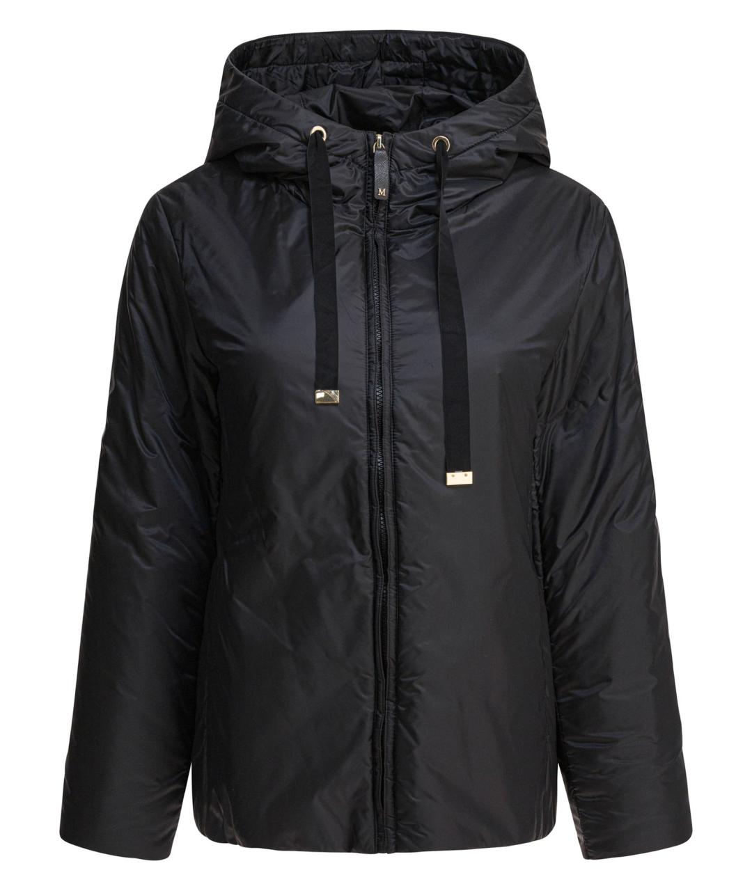 MAX MARA Черная полиэстеровая куртка, фото 1
