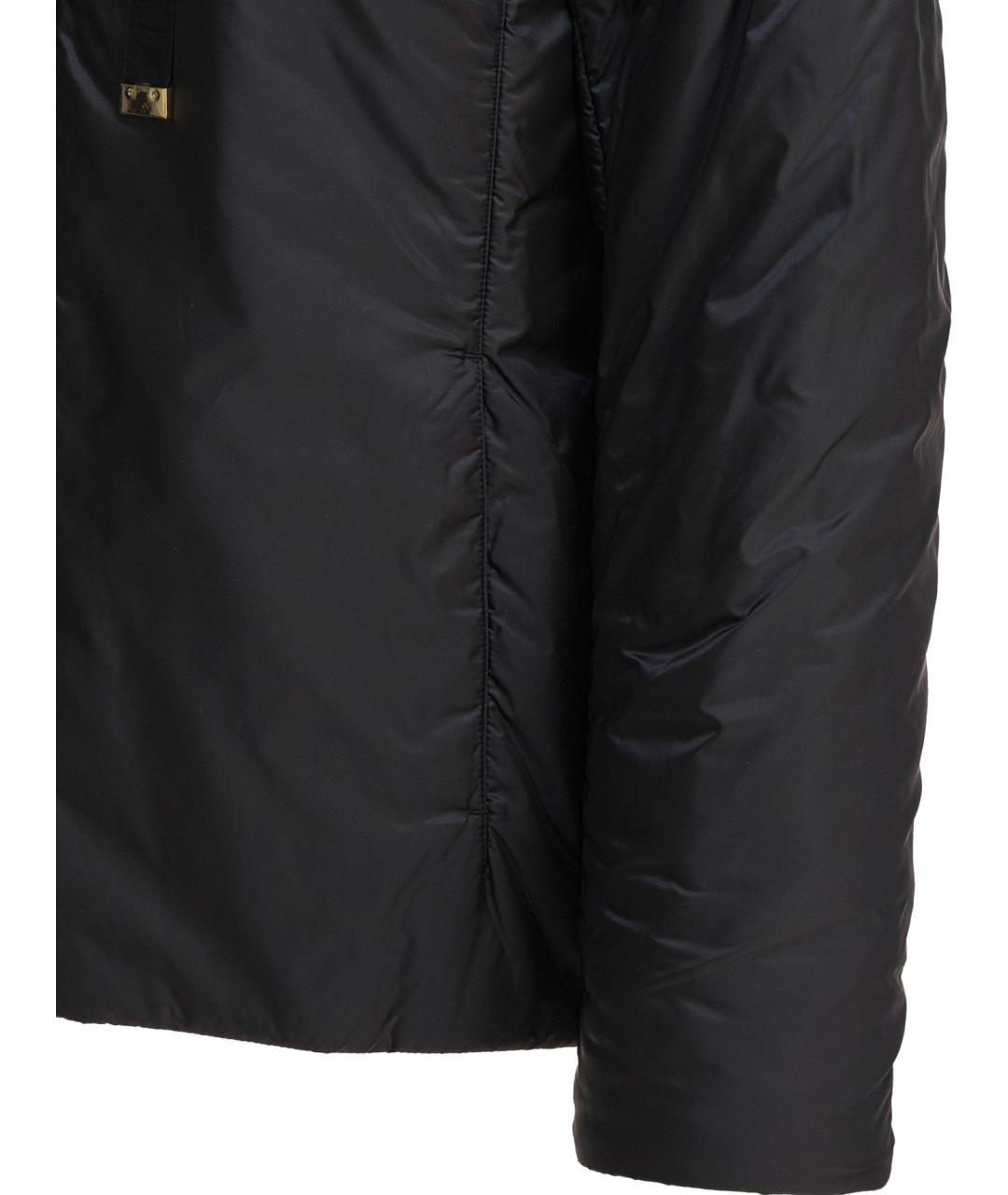 MAX MARA Черная полиэстеровая куртка, фото 4