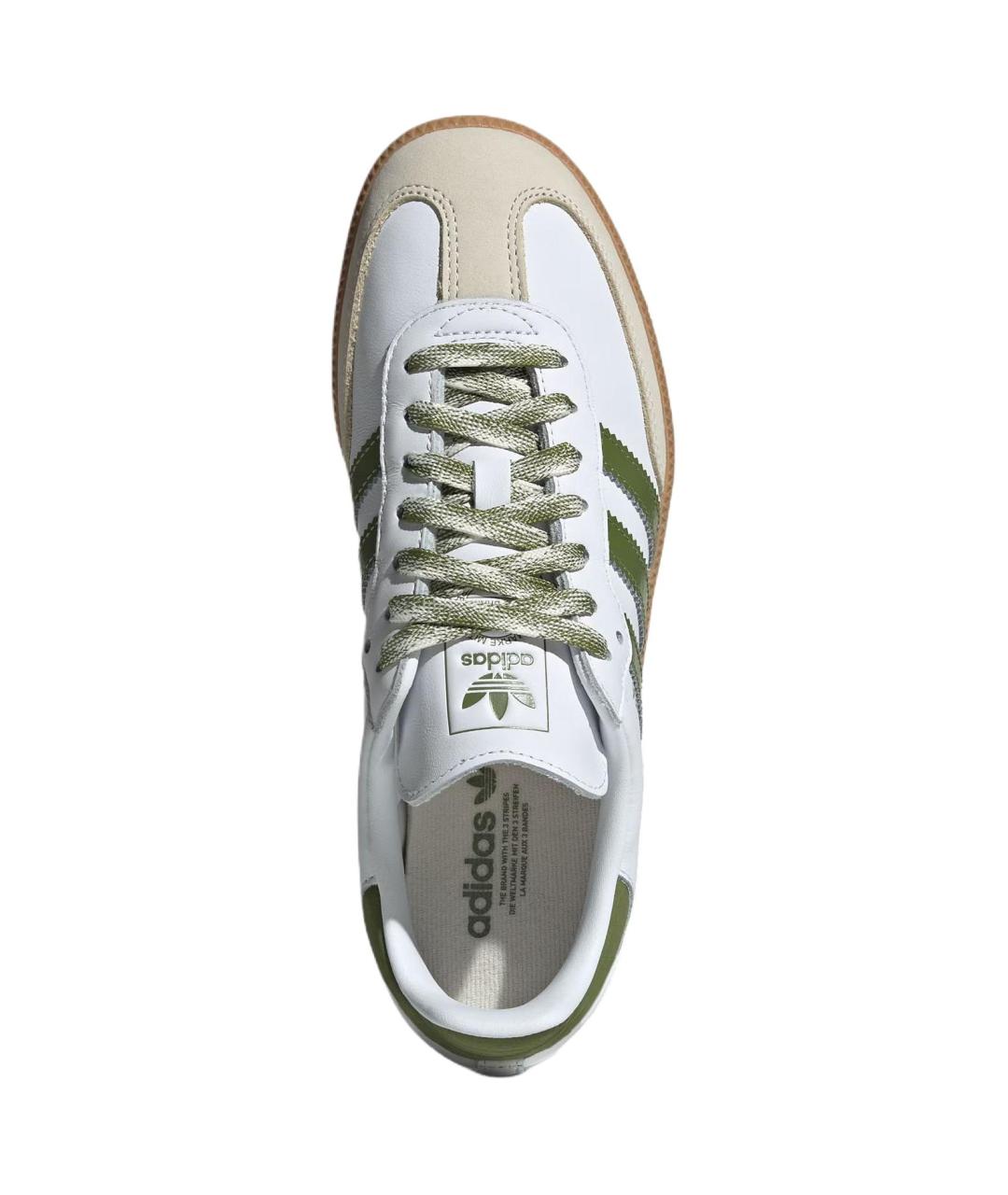 ADIDAS Белые кеды, фото 4