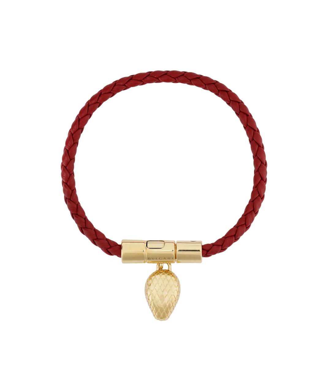 BVLGARI Красный браслет, фото 1