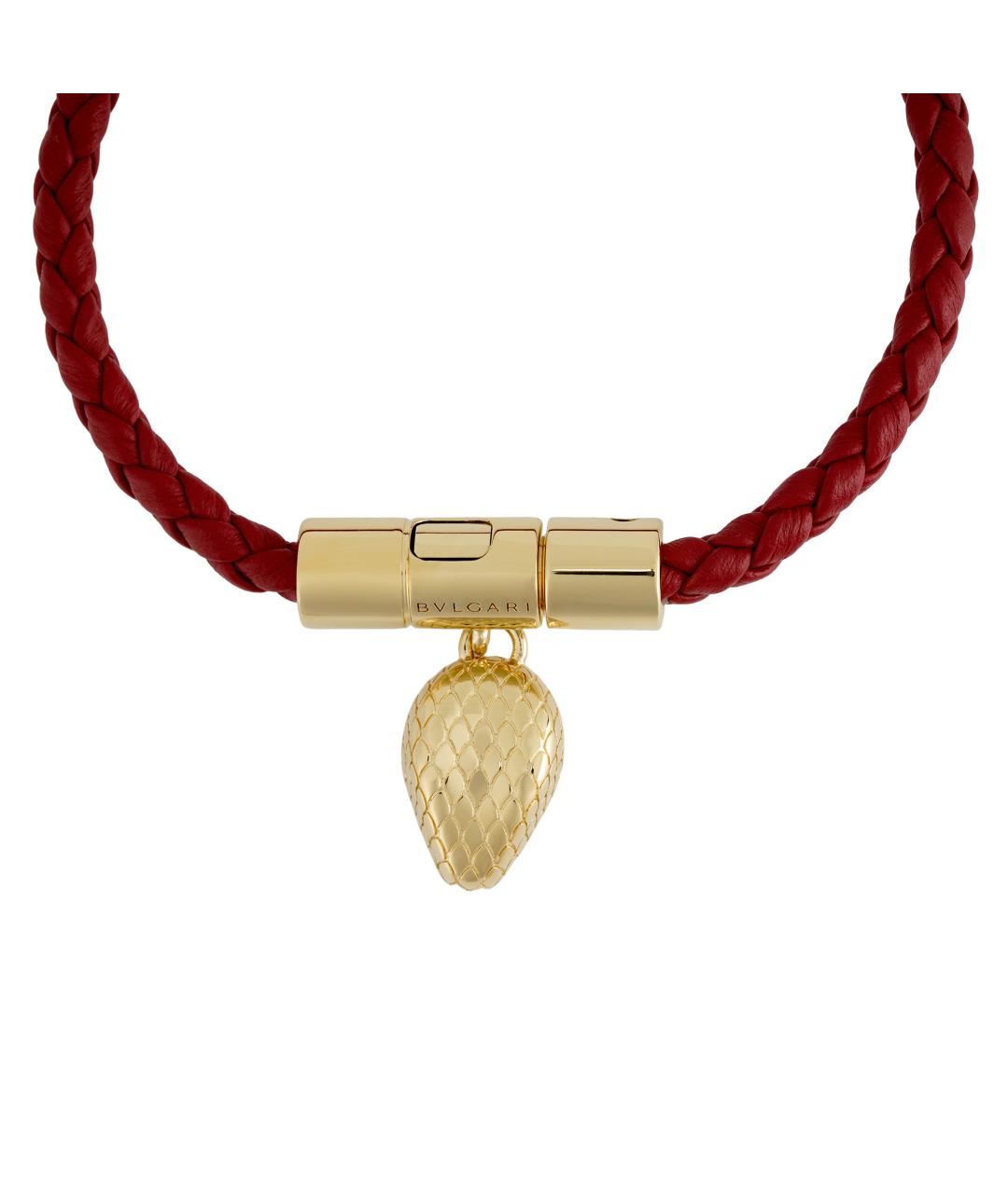 BVLGARI Красный браслет, фото 4