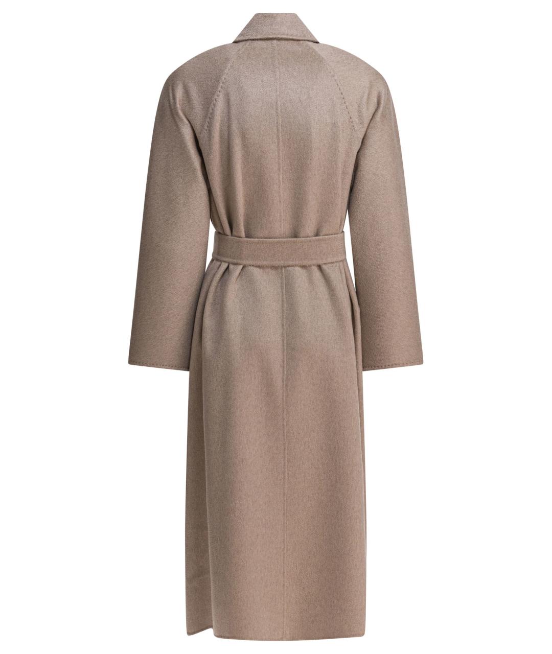 MAX MARA Бежевое кашемировое пальто, фото 2
