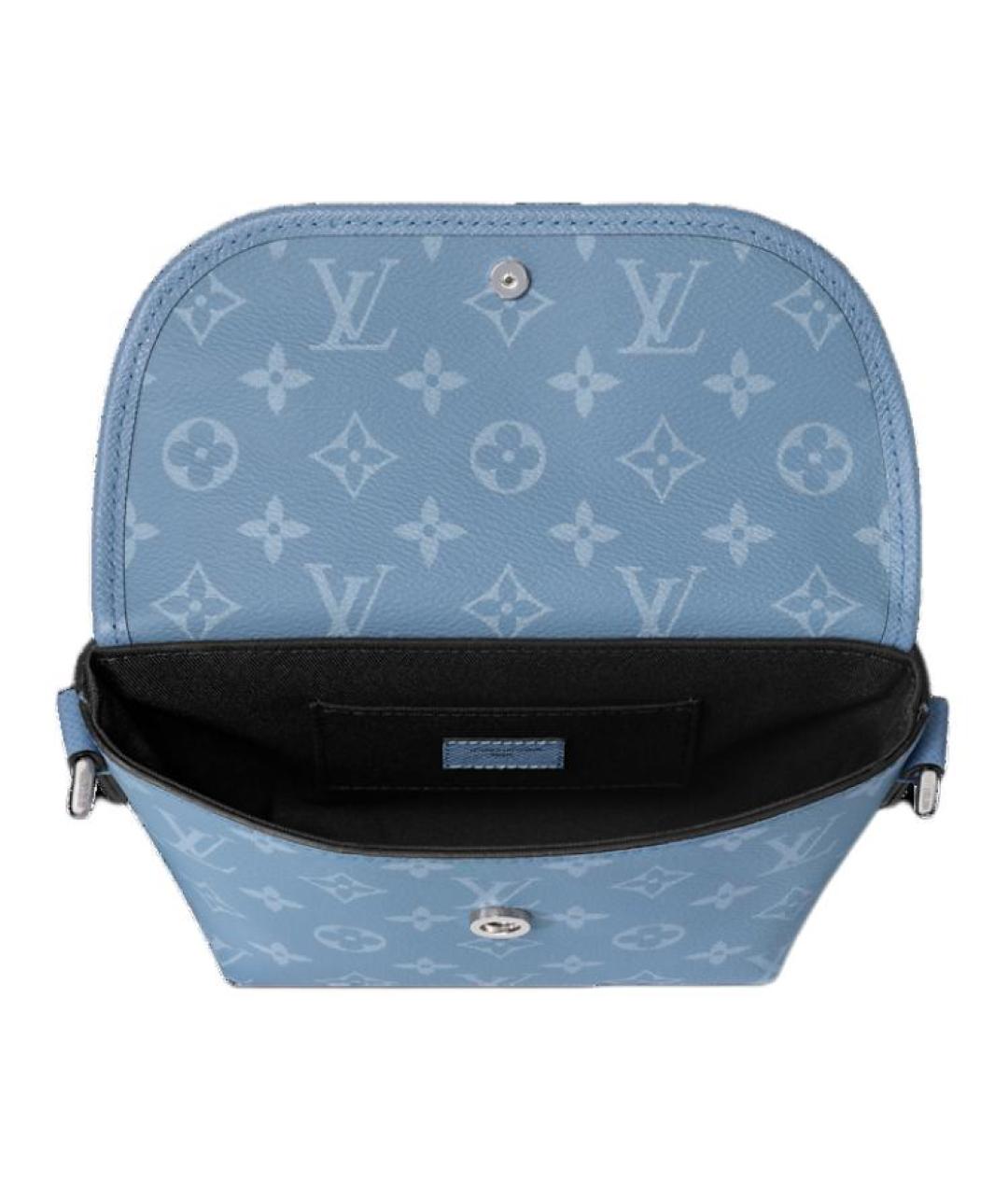 LOUIS VUITTON Синяя сумка на плечо, фото 4