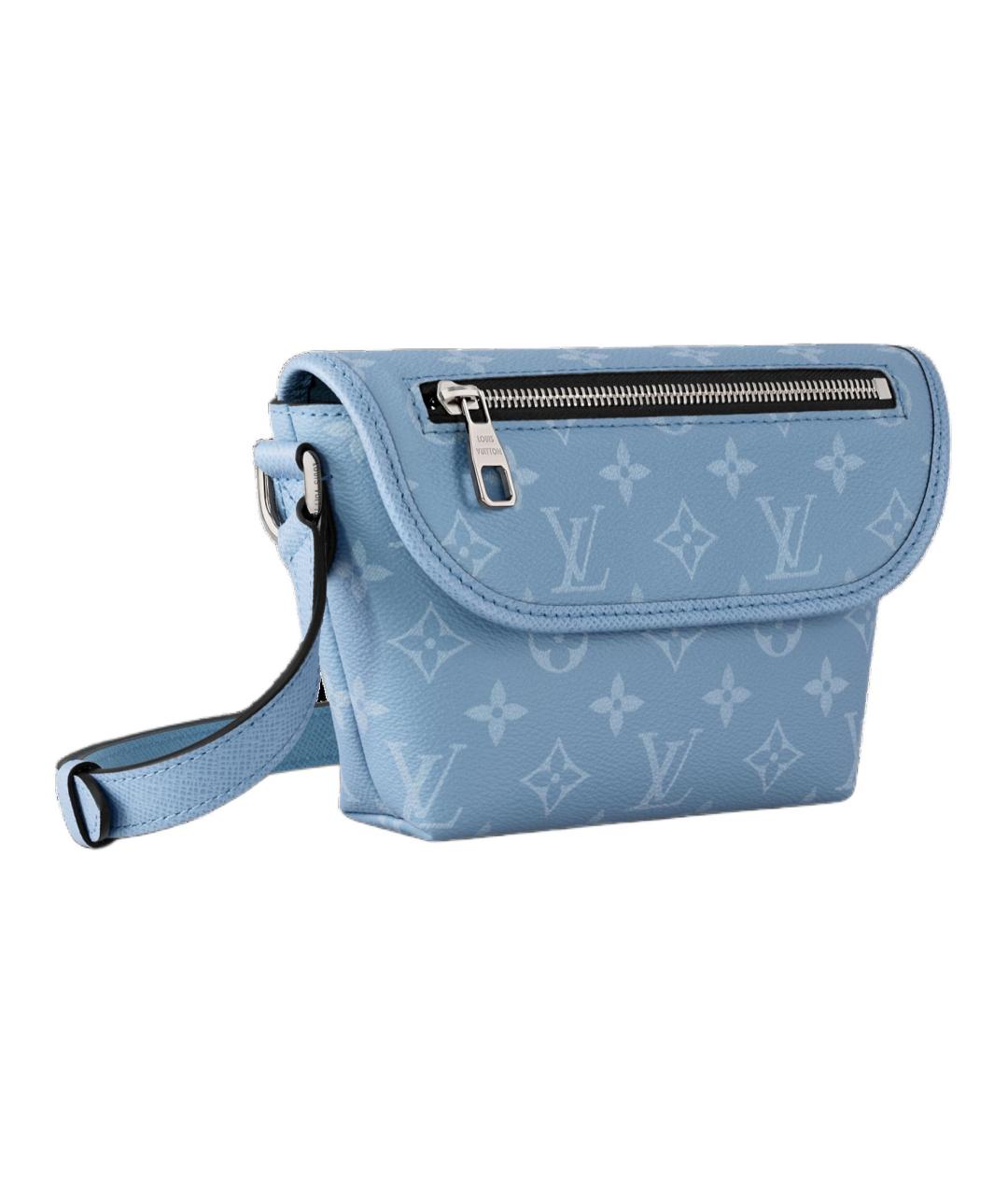 LOUIS VUITTON Синяя сумка на плечо, фото 2