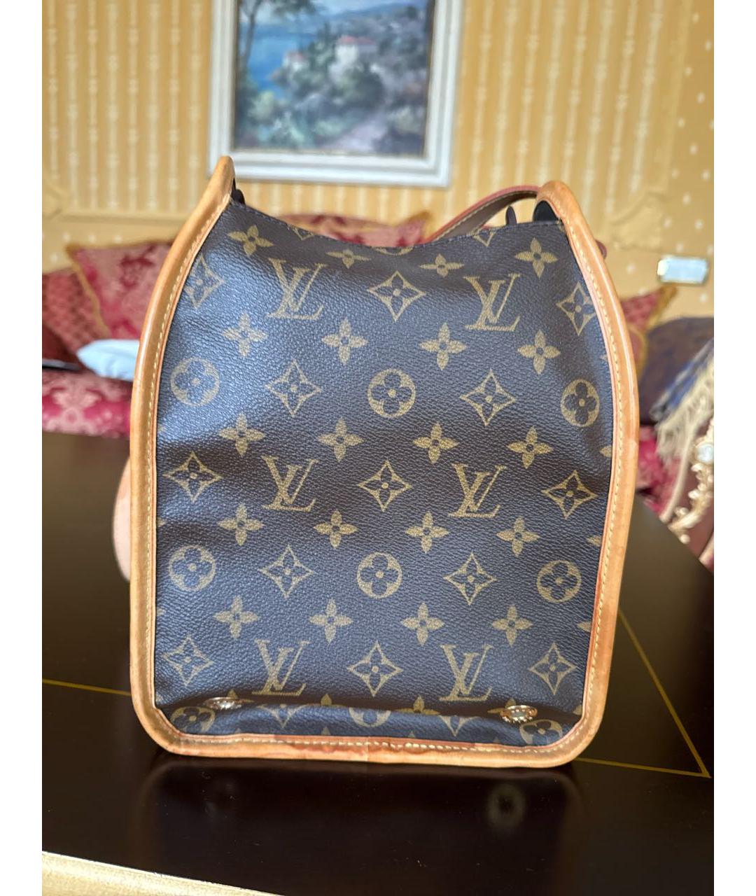 LOUIS VUITTON Коричневая дорожная/спортивная сумка, фото 4