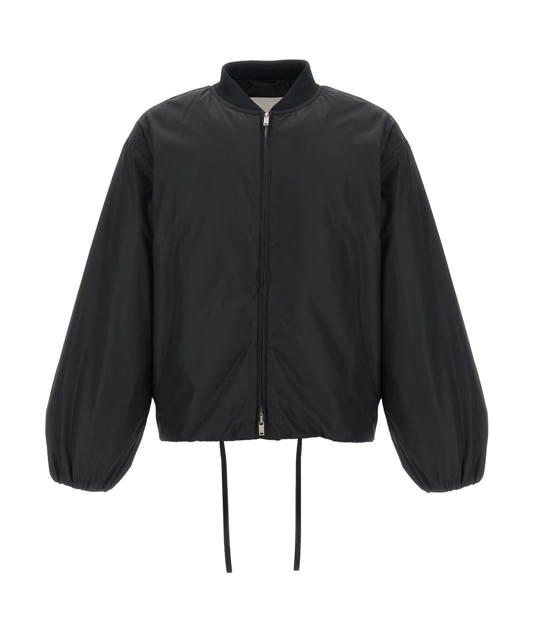 JIL SANDER Черная полиэстеровая куртка, фото 1