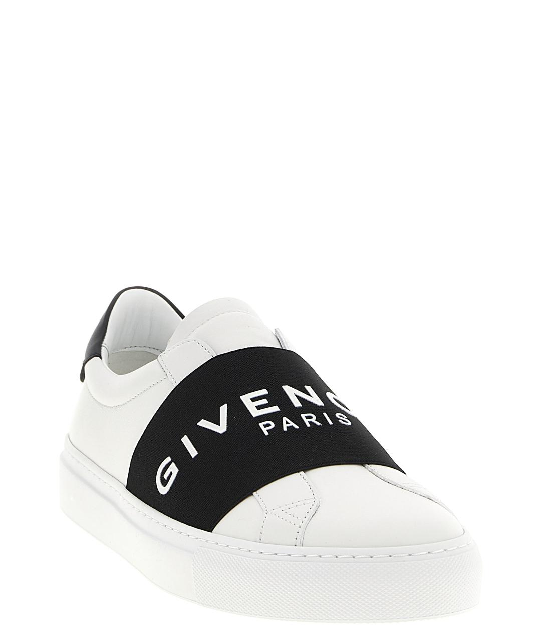 GIVENCHY Белые кожаные слипоны, фото 2