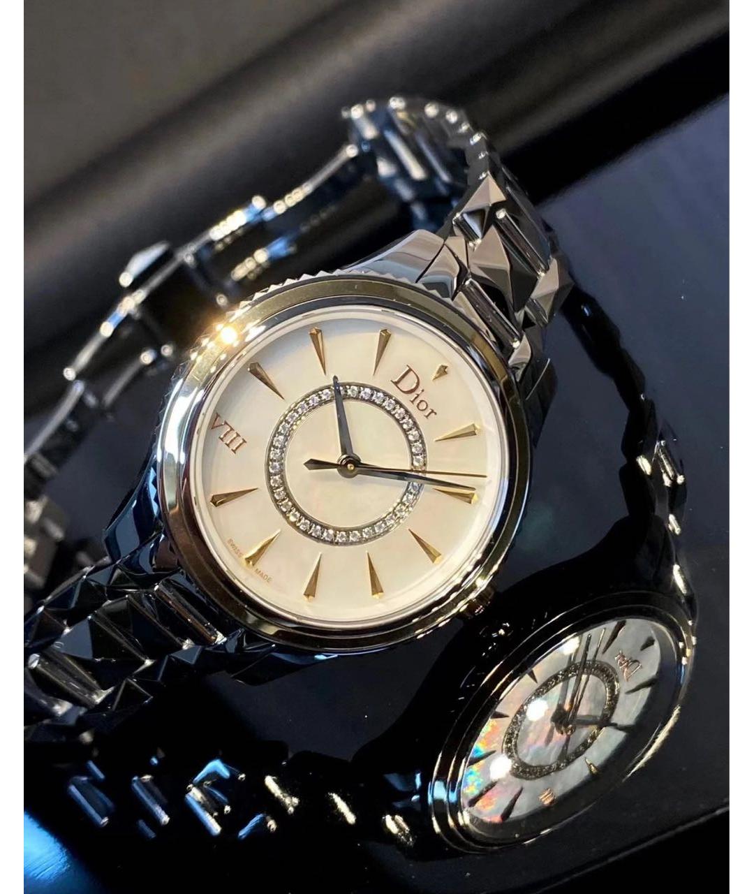 CHRISTIAN DIOR Серебряные часы из розового золота, фото 3