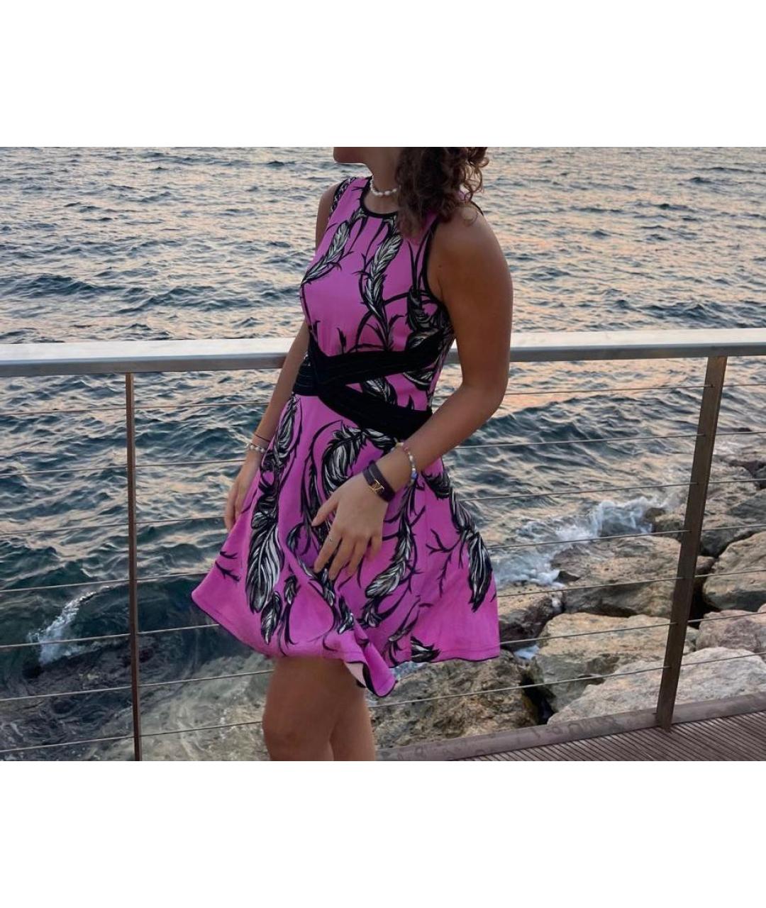 ROBERTO CAVALLI Вискозное повседневное платье, фото 8