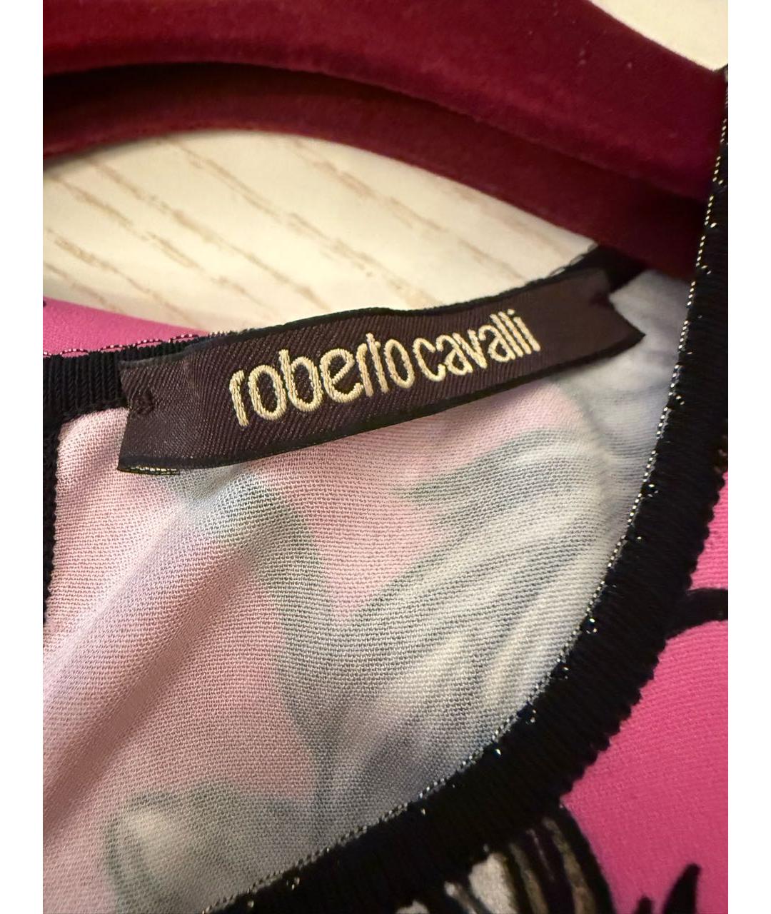 ROBERTO CAVALLI Вискозное повседневное платье, фото 3