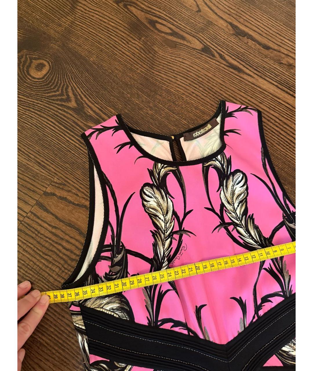 ROBERTO CAVALLI Вискозное повседневное платье, фото 4