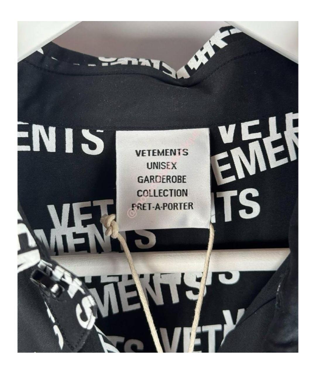 VETEMENTS Мульти хлопковая рубашка, фото 8